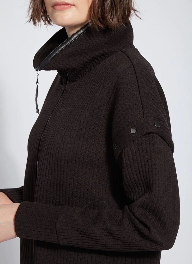 Lysse Cozy Convertible Sweatshirt Black