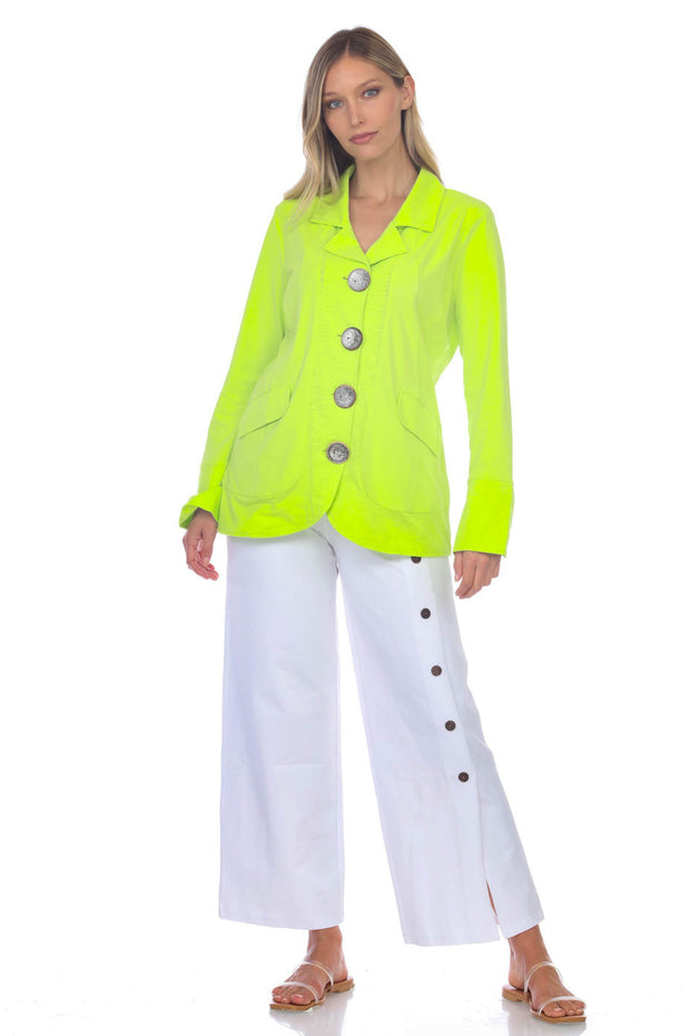 Neon Buddha Dreamers Jacket (Cotton) {Apple Green}
